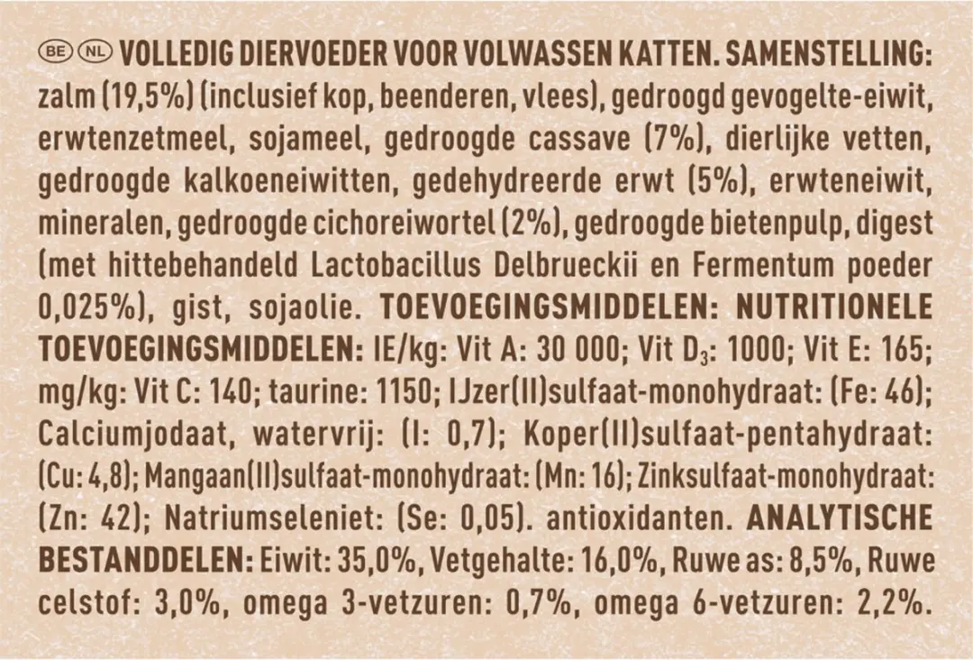 Purina ONE Droog Kattenvoer Adult Zalm 600g
