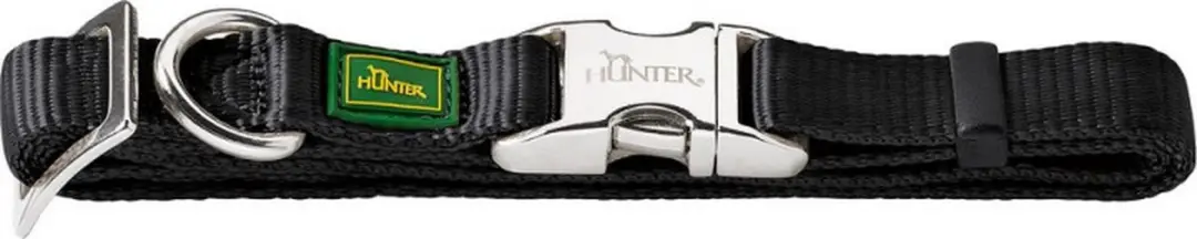 Hunter Vario Basic Alu-Strong Hondenhalsband 45-65cm - Zwart