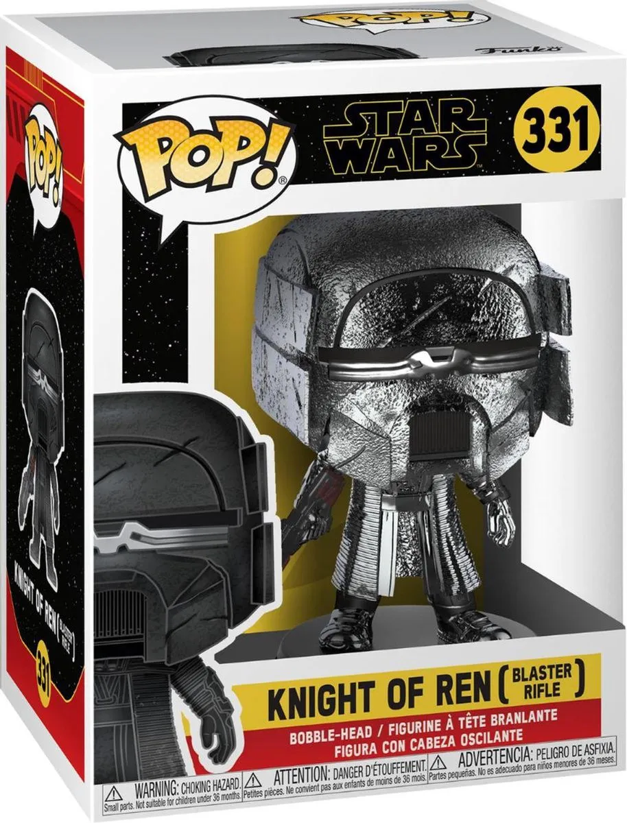 Funko Pop Star Wars Knight of Ren - Blaster Rifle - Chrome