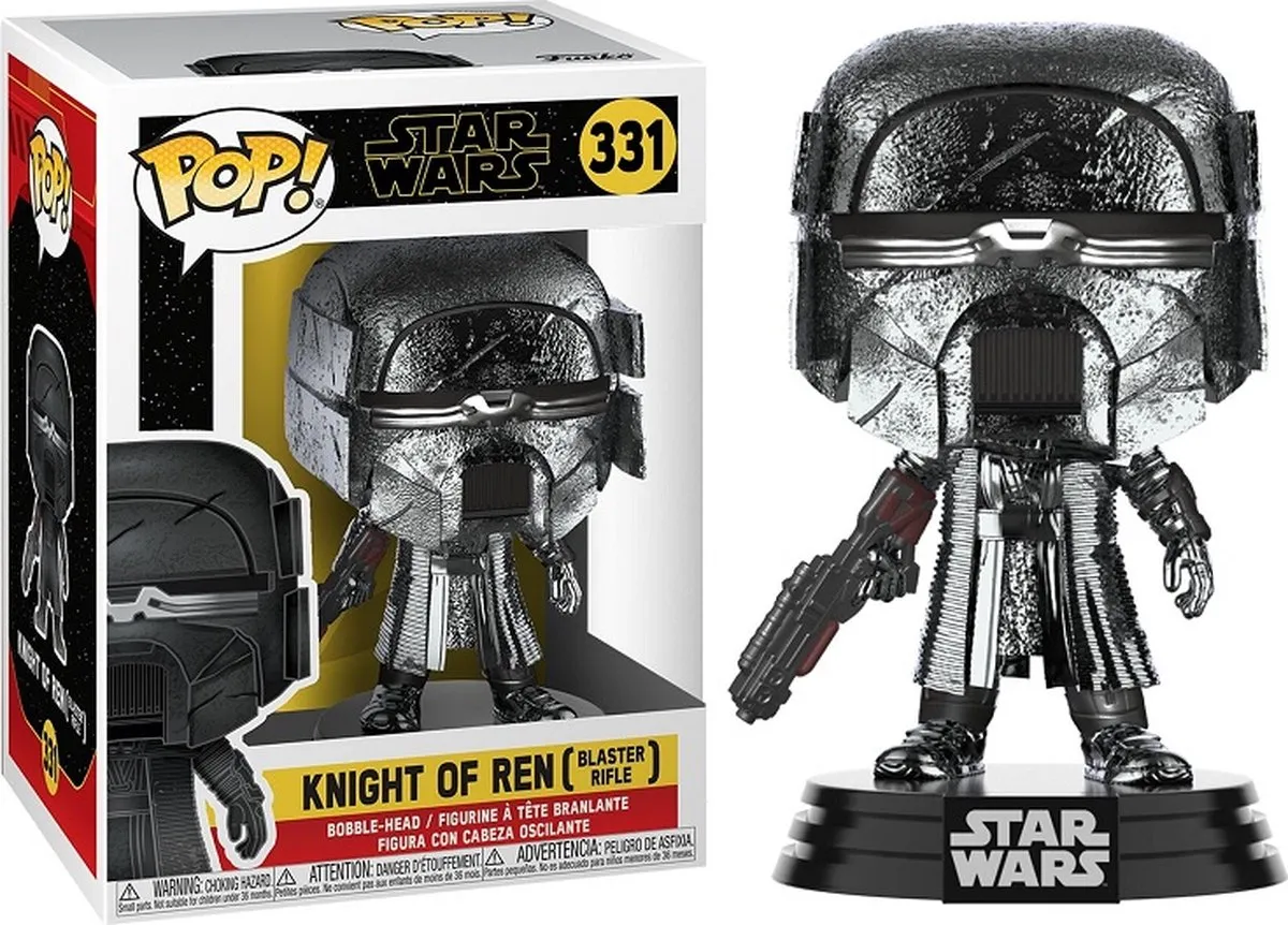 Funko Pop Star Wars Knight of Ren - Blaster Rifle - Chrome