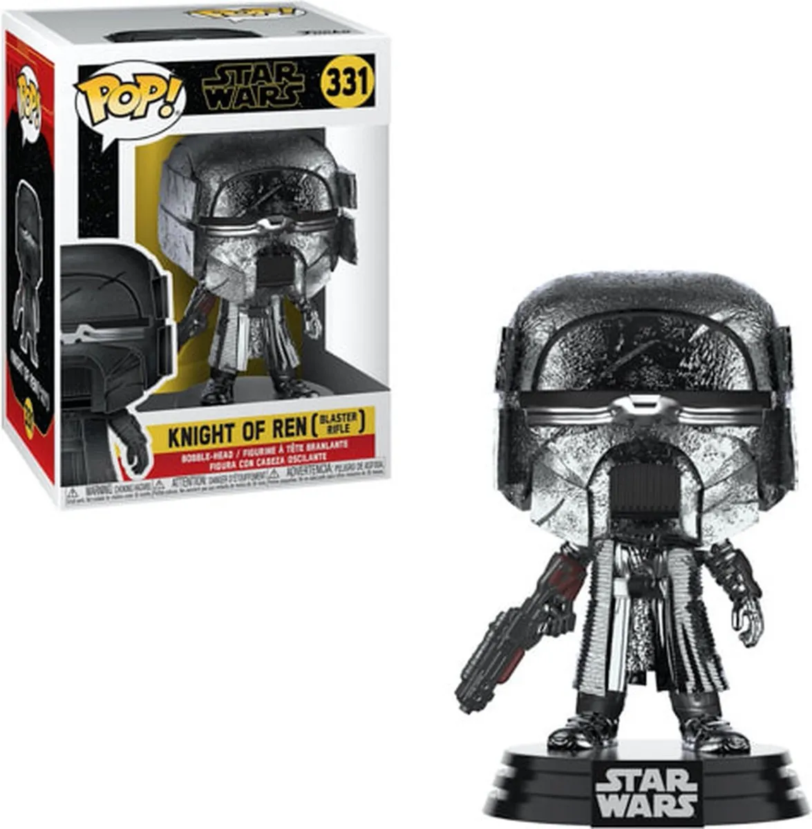Funko Pop Star Wars Knight of Ren - Blaster Rifle - Chrome