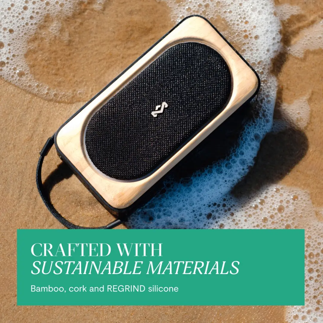 House of Marley Roots Solar EM-JA023-SB Draadloze Speaker - Zwart