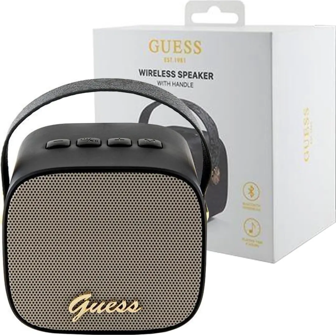 Guess GUWSB2P4SMK Bluetooth Luidspreker 5.3 - Zwart