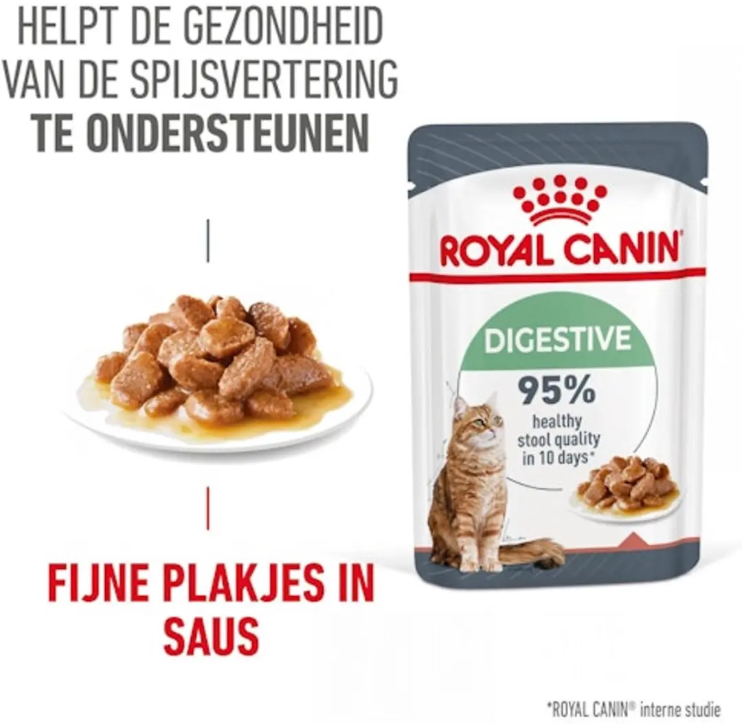 Royal Canin Digestive Care Natvoer Gravy - 24 Stuks - afbeelding 6 van 6