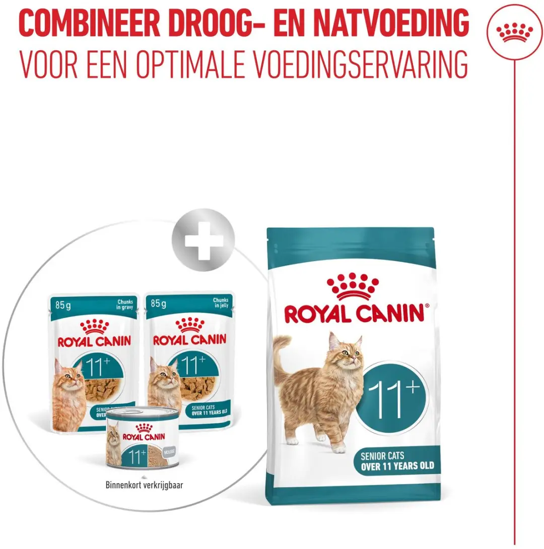 Royal Canin Kattenvoer Nat Jelly Ageing 11+ - 12x85g - afbeelding 6 van 6