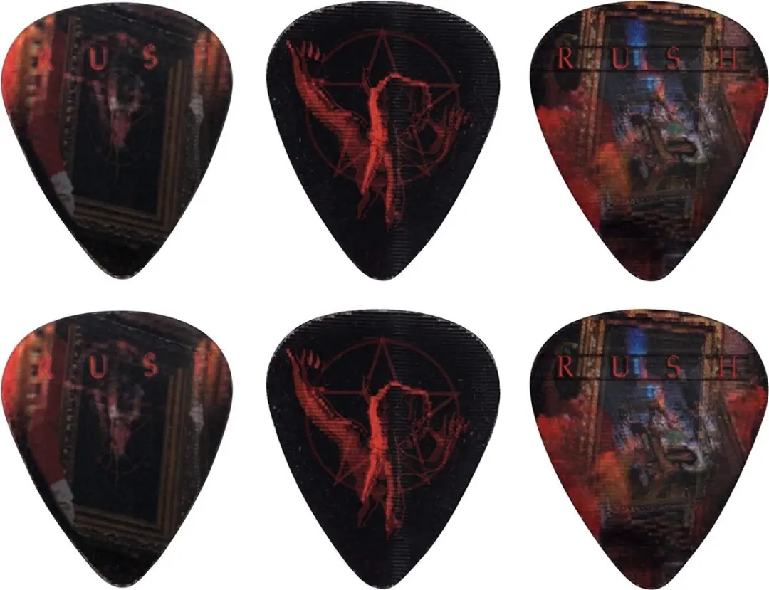 Perris Rush Plectrum Medium 0.71mm - 6 Stuks