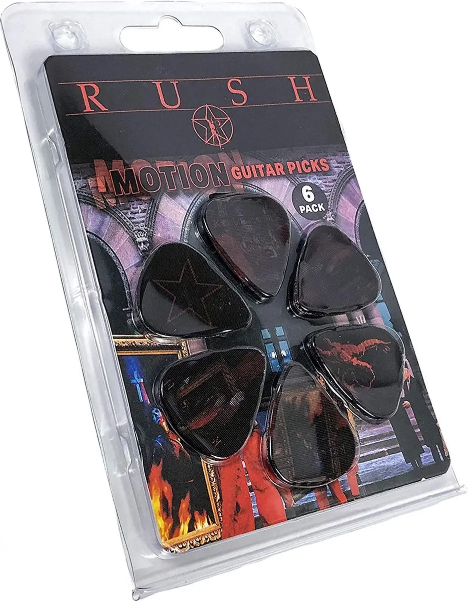 Perris Rush Plectrum Medium 0.71mm - 6 Stuks