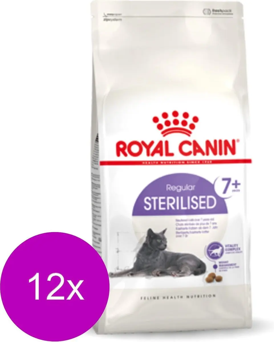 Royal Canin Sterilised 7+ Kattenvoer - 12x400g