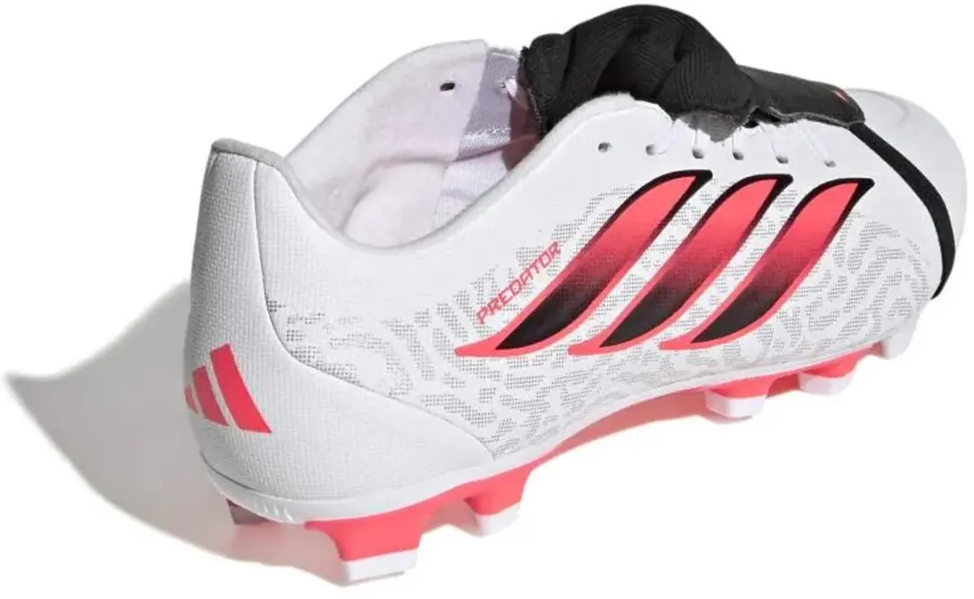 Adidas Predator Club FG Voetbalschoenen 40 2/3 - Wit/Zwart