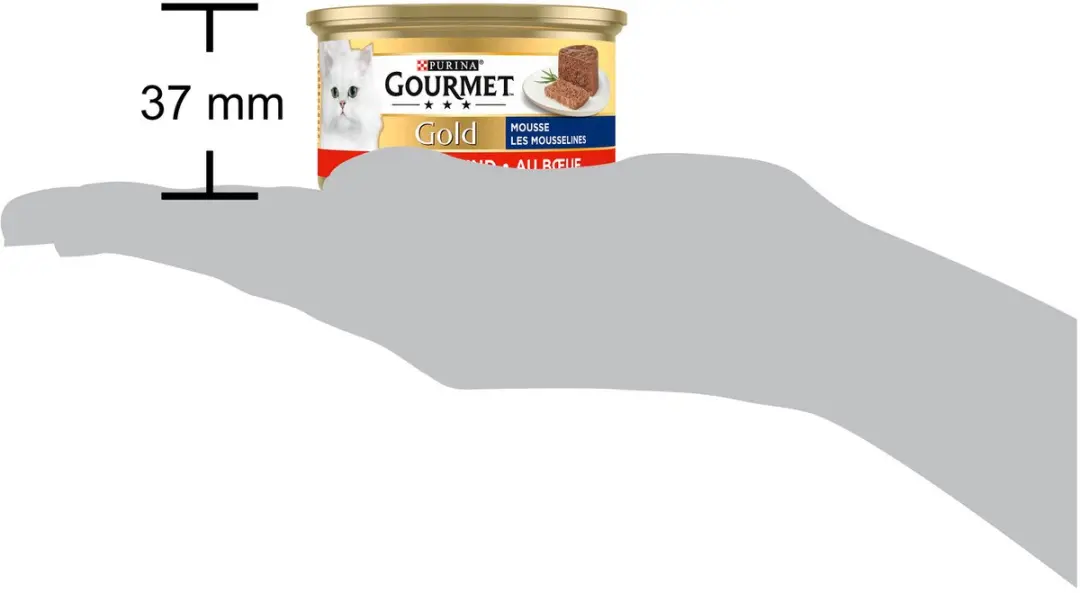Gourmet Gold Mousse Kattenvoer Rund - 24x85g