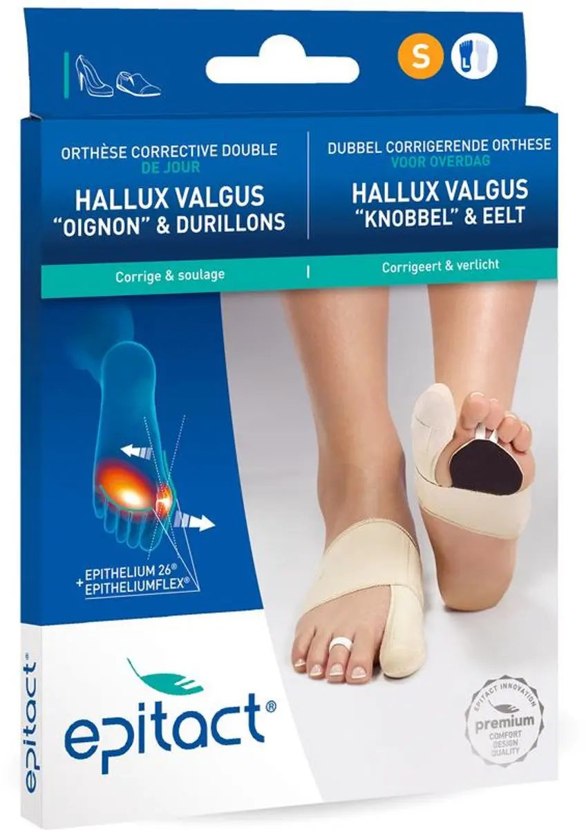 Epitact Hallux Knobbel & Eelt Linker Voet Maat S