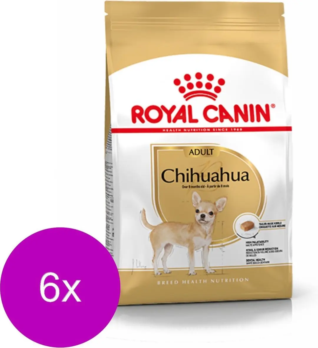 Royal Canin Chihuahua Adult Hondenvoer - 6x1,5kg