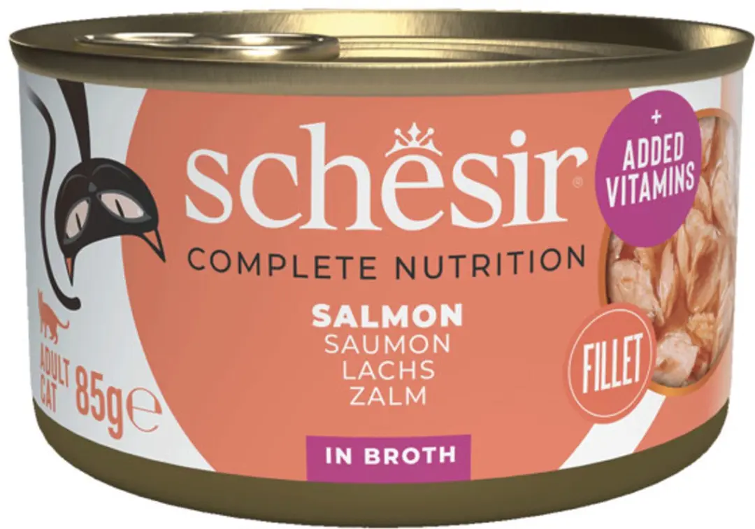 Schesir Kattenvoer Gekookte Zalm