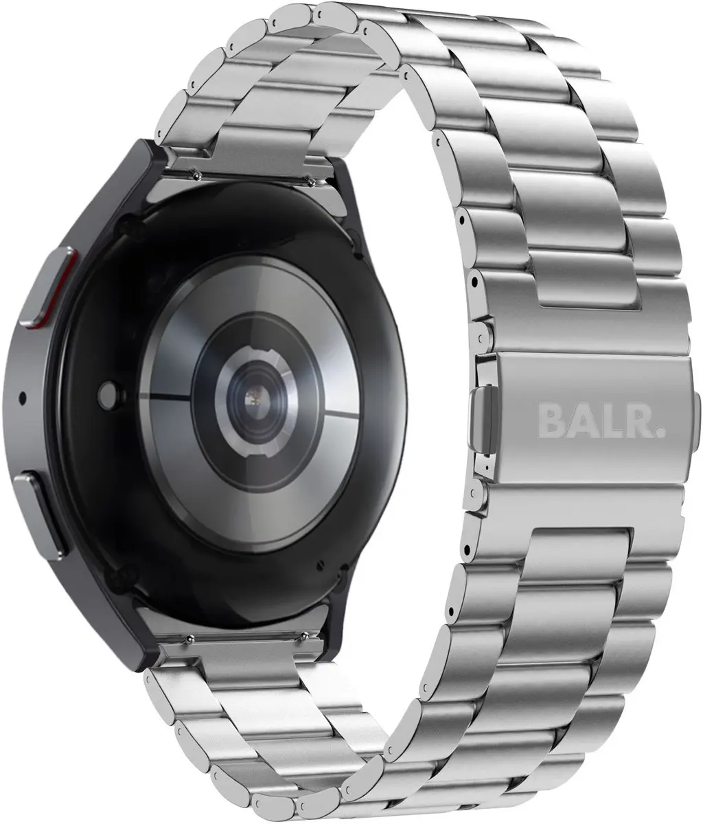 BALR Titanium Horlogeband Zilver - Samsung Galaxy Watch 4/5/6 - afbeelding 6 van 6