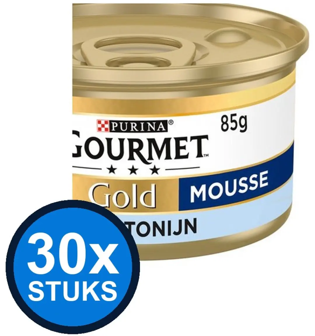 Gourmet Gold Mousse Tonijn Kattenvoer Natvoer