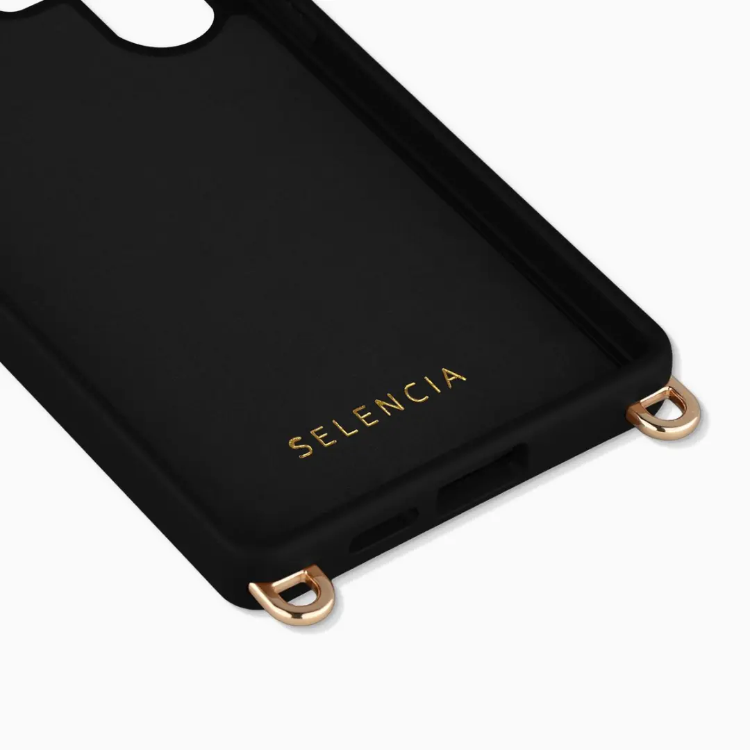 Selencia Hoesje Samsung Galaxy S25 Ultra - Velvet Black - afbeelding 6 van 6