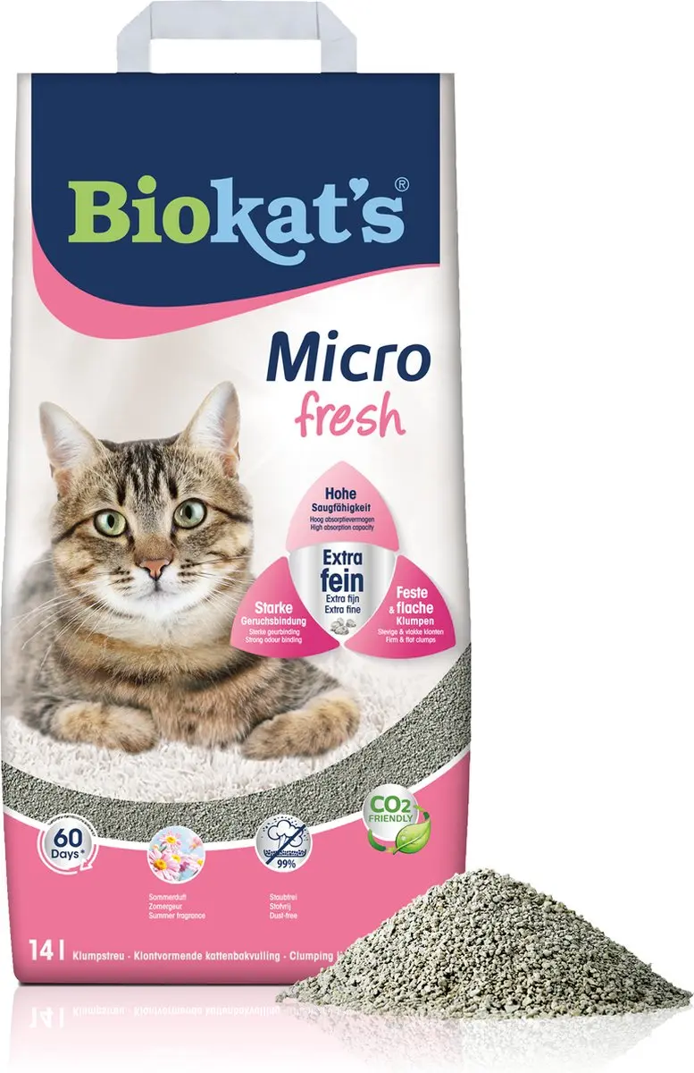 Biokat's Micro Fresh Kattenbakvulling 14L