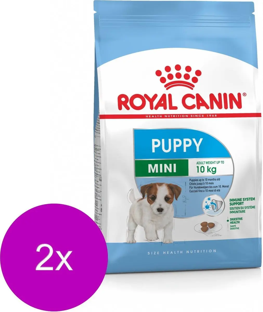 Royal Canin Mini Puppy Hondenvoer - 2x4kg
