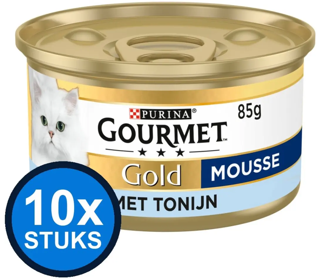 Gourmet Gold Mousse Tonijn Kattenvoer Natvoer 85g
