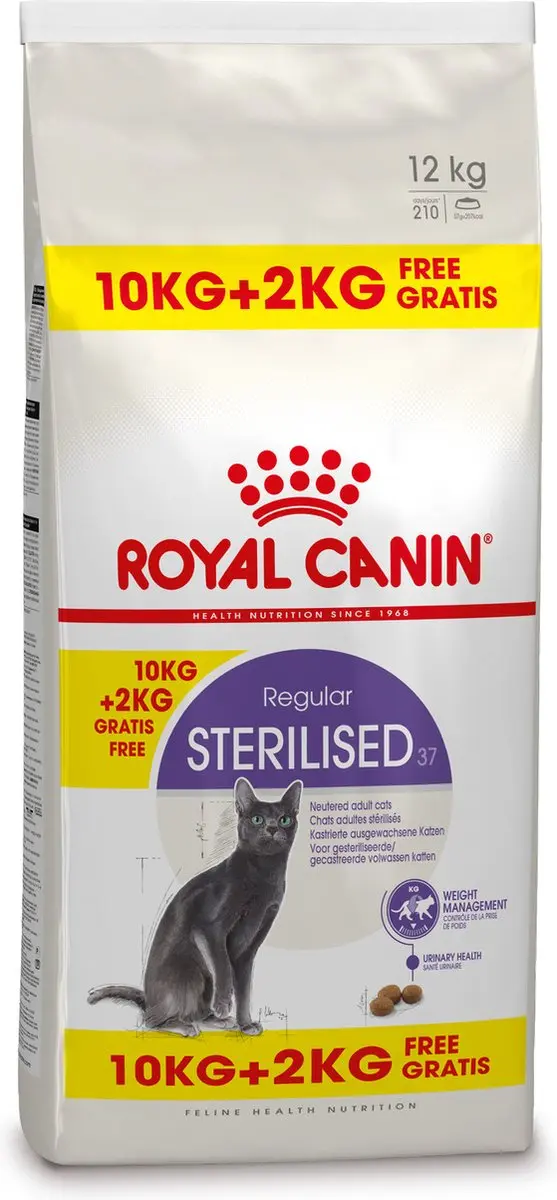 Royal Canin Sterilised 37 Kattenvoer 12kg