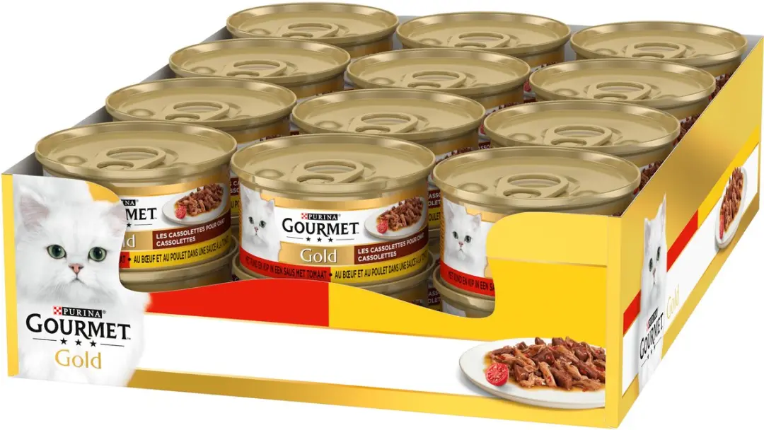 Gourmet Gold Cassolettes Natvoer Rund & Kip