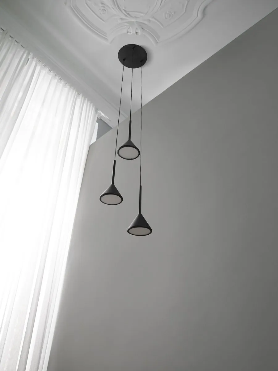 LEDVANCE Decor Fuji 3XPendant 13W - Zwart