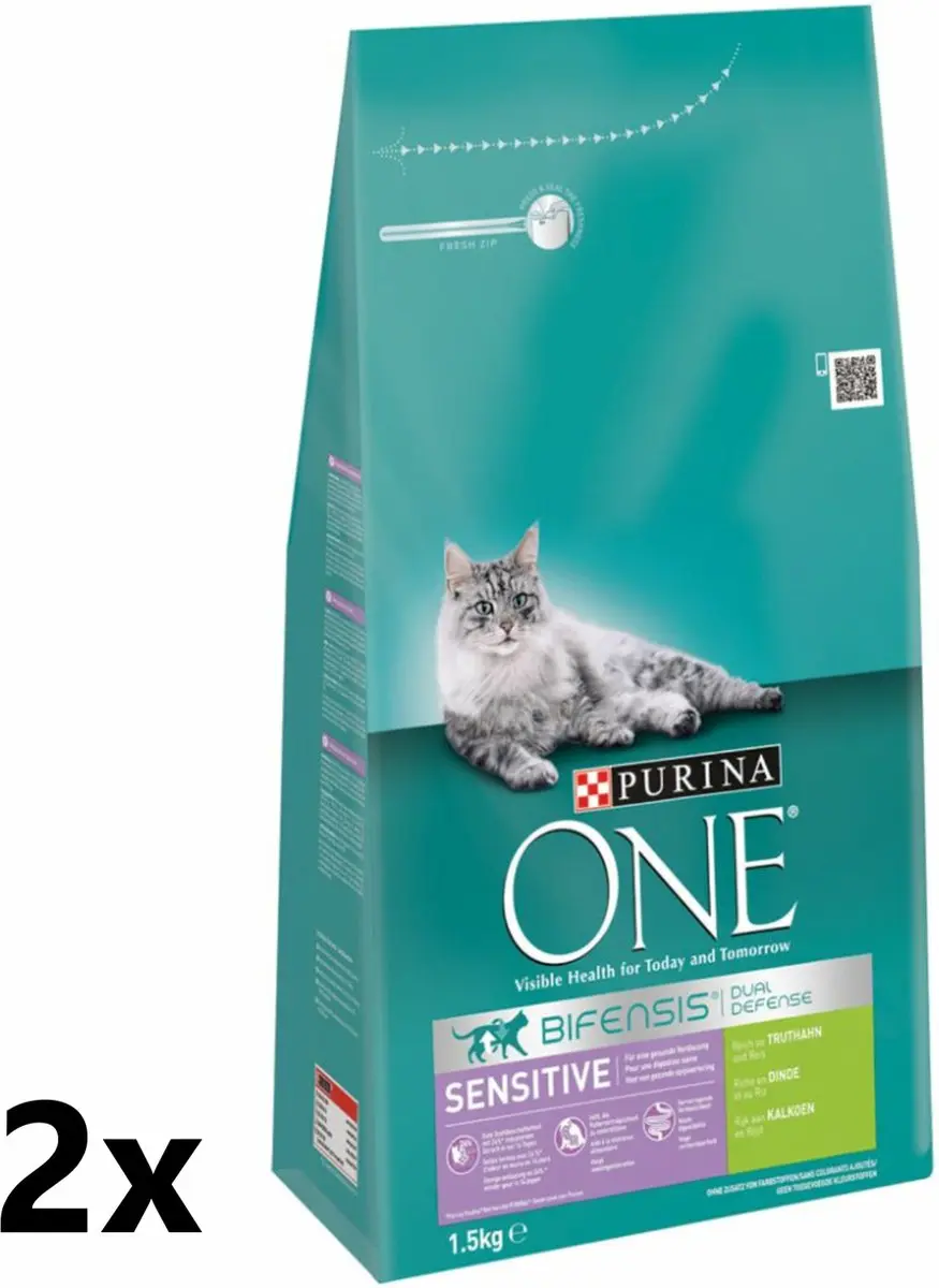 Purina ONE Sensitive Kalkoen 3kg