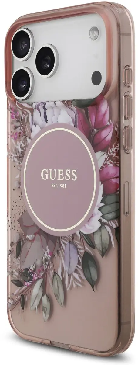GUESS Back Cover iPhone 17 Pro Max 13815 - Roze