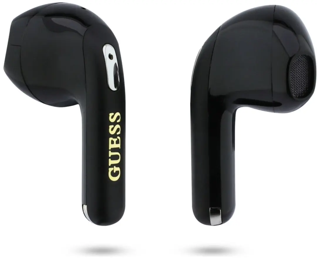GUESS Gold Line Triangle TWS Hoofdtelefoons - Zwart