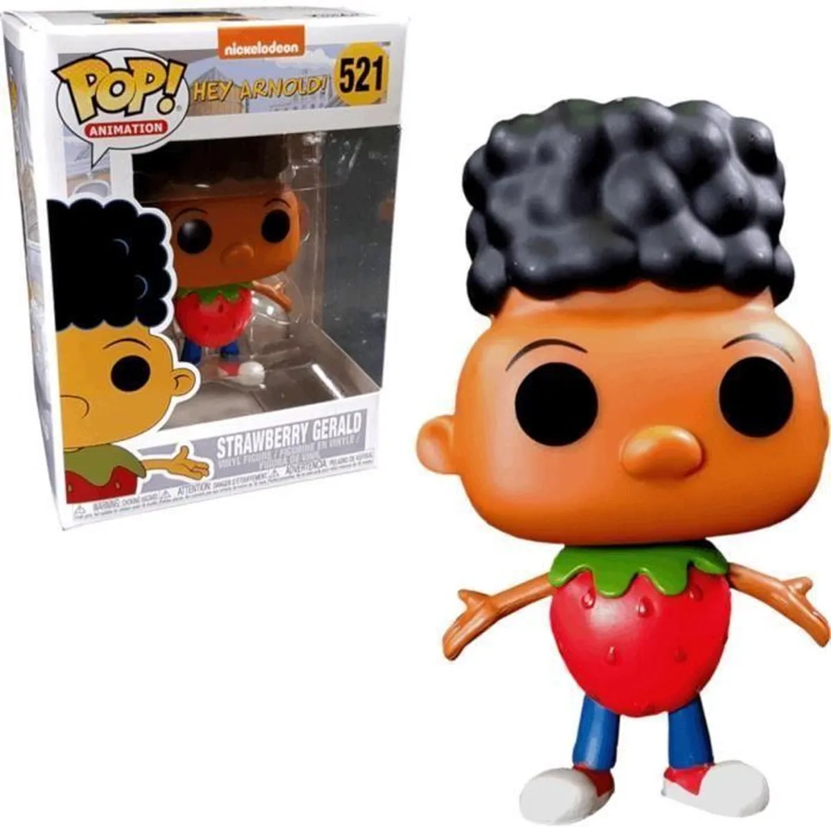 Funko Pop! Nickelodeon Hey Arnold Strawberry Gerald #521