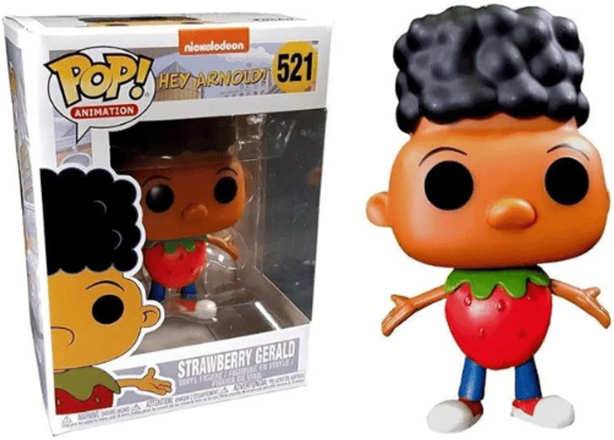 Funko Pop! Nickelodeon Hey Arnold Strawberry Gerald #521 - Multi - afbeelding 4 van 4