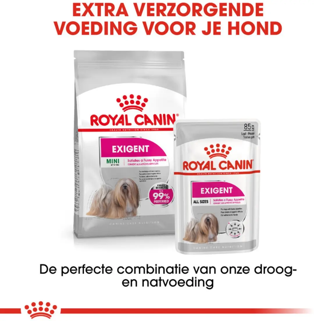 Royal Canin Exigent Nat Hondenvoer - 48x85g