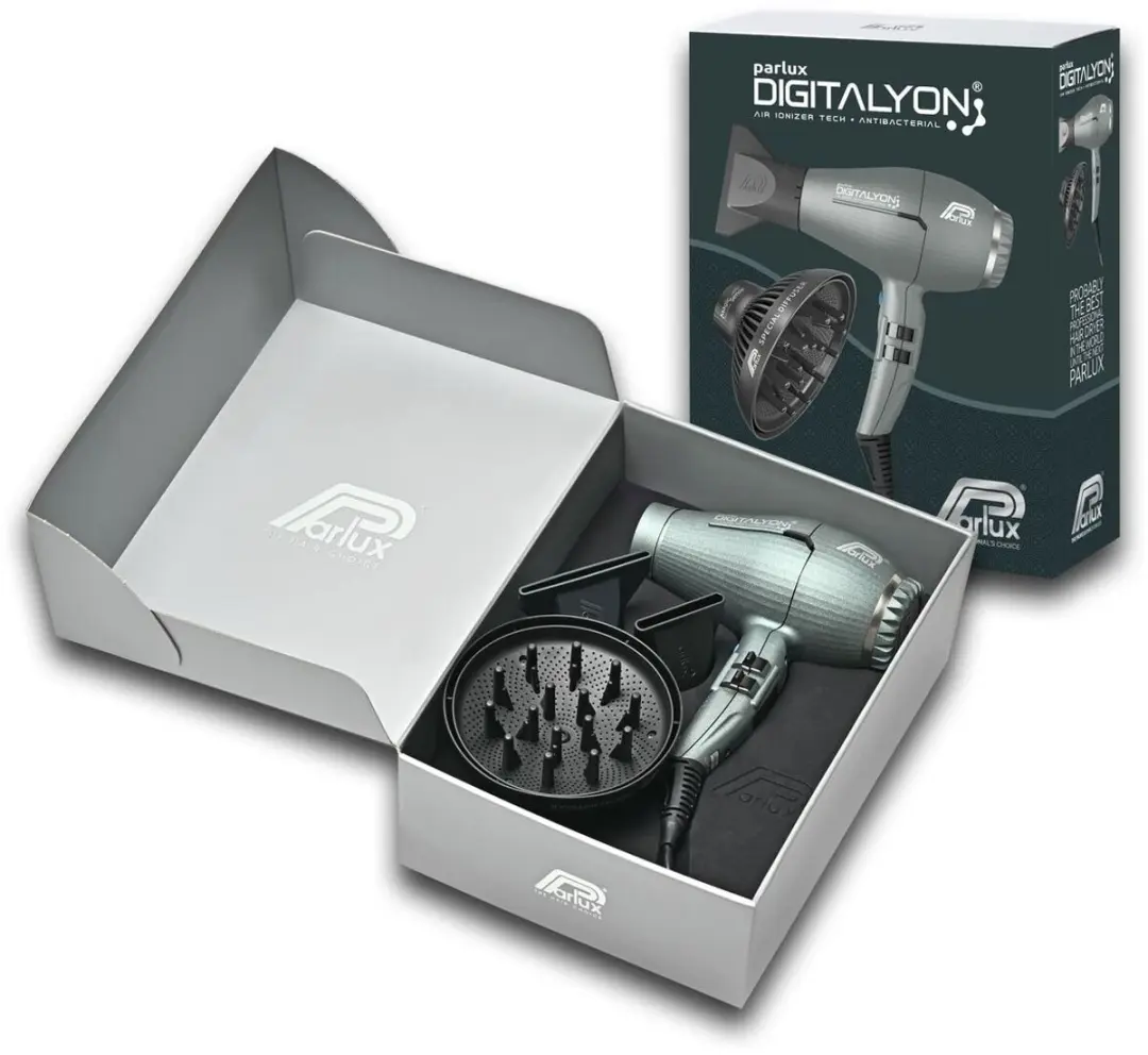 Parlux Digitalyon 2400 Haardroger - Grey