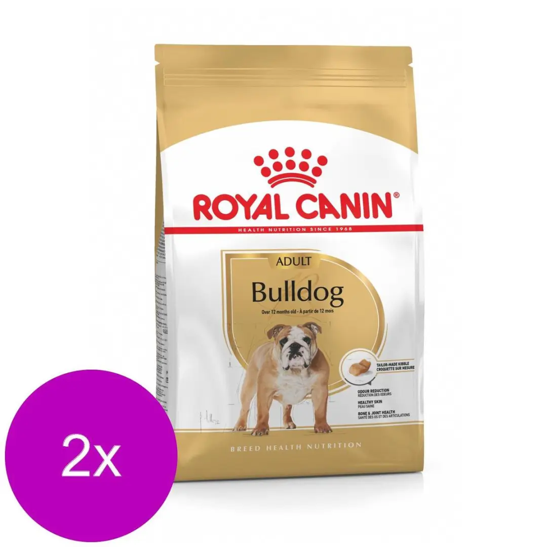 Royal Canin Bulldog Adult Hondenvoer - 2x3kg