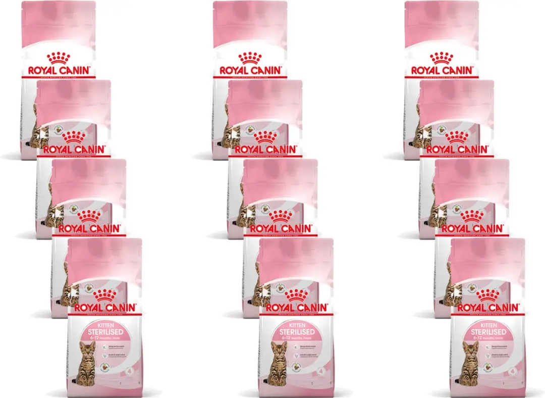 Royal Canin Kitten Sterilised Kattenvoer - 12x400g