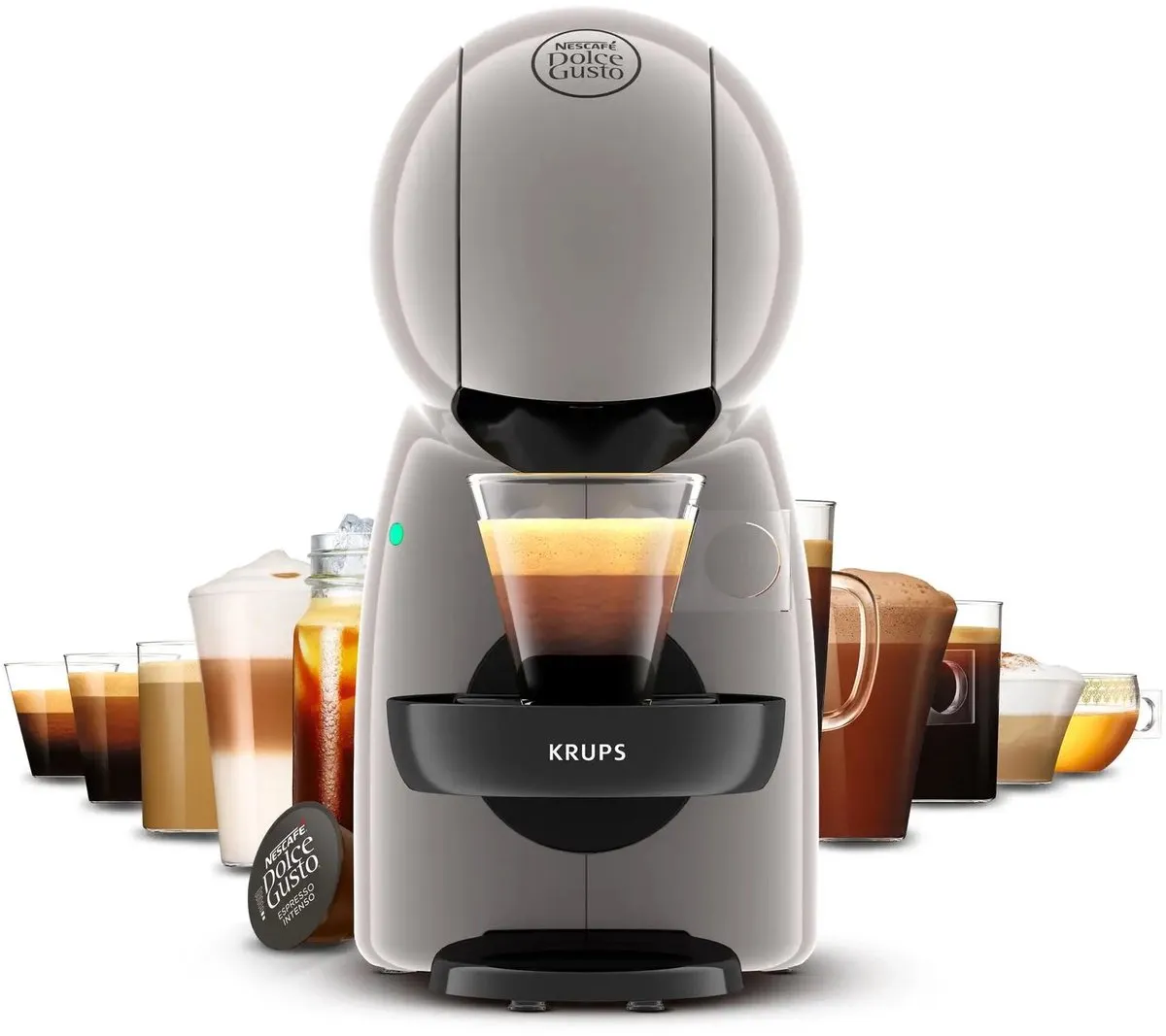Krups Dolce Gusto Piccolo XS KP1A3AF0 Koffiecupmachine - Taupe