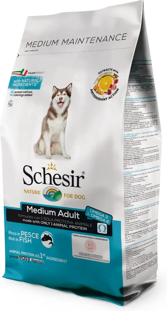 Schesir Droogvoer Medium 3kg