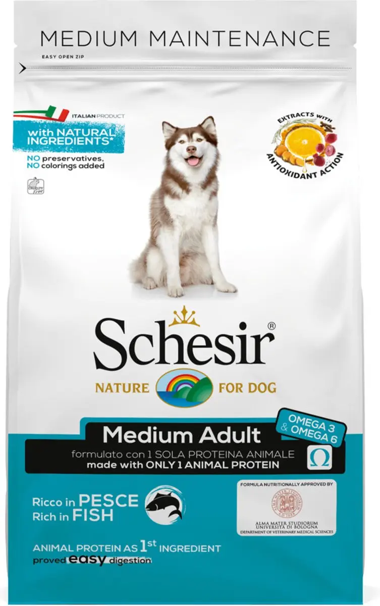 Schesir Droogvoer Medium 3kg