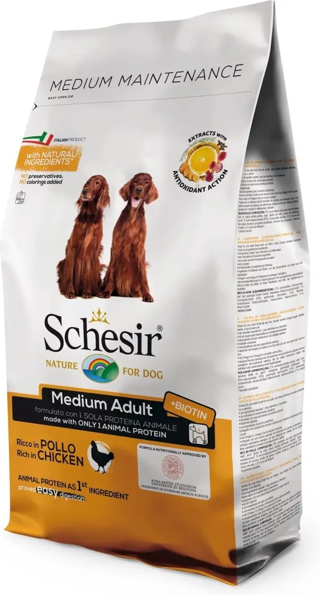 Schesir Droogvoer Medium 3kg