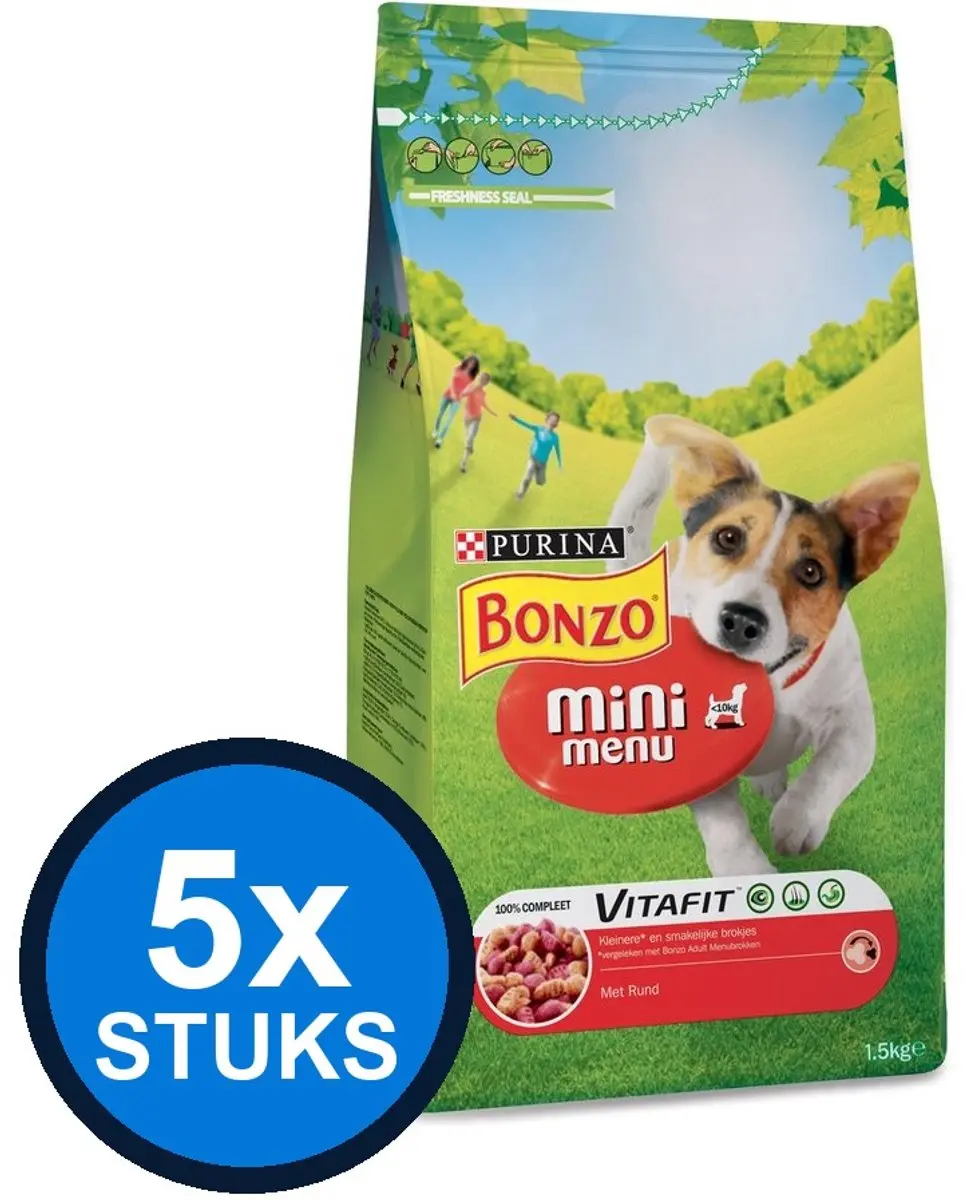 Bonzo Mini Menu Rund Droogvoer