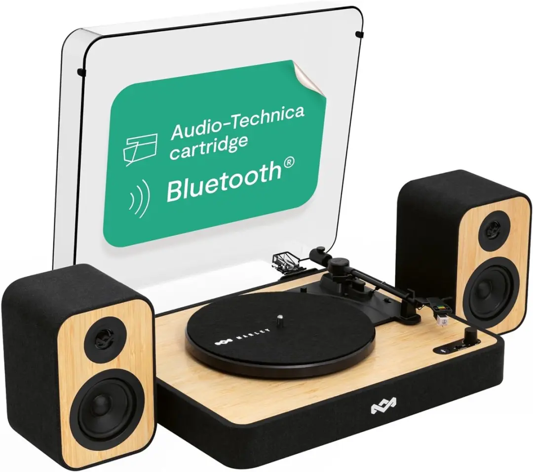 House of Marley Revolution EM-JT304-SB Bluetooth Platenspeler