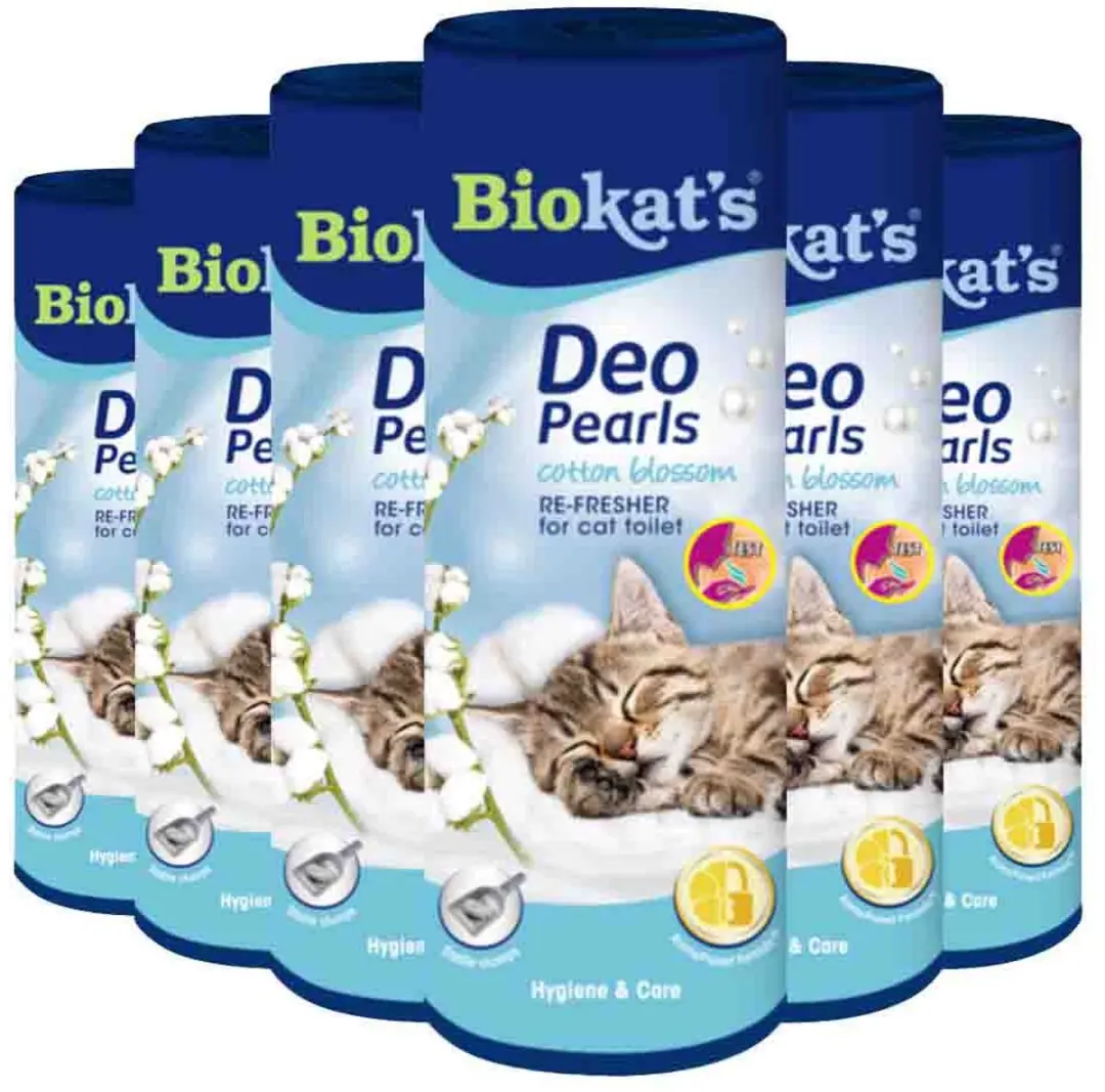 Biokat's Deo Pearls Cotton Blossom Kattenbakvulling 700g