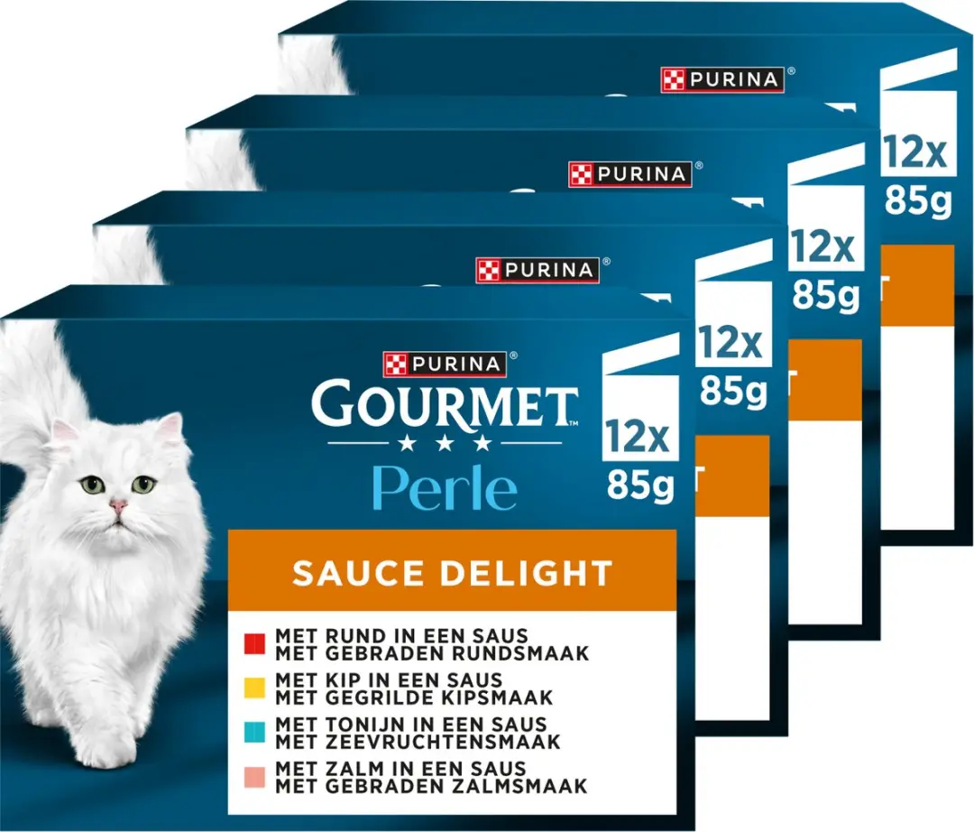 Gourmet Perle Sauce Delight Natvoer Kattenvoer
