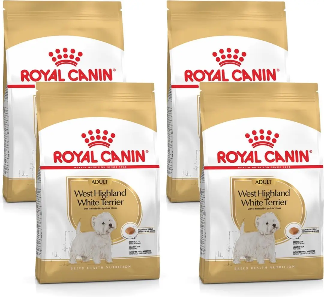 Royal Canin Bhn West Highland White Terrier Adult Hondenvoer - 4x3kg