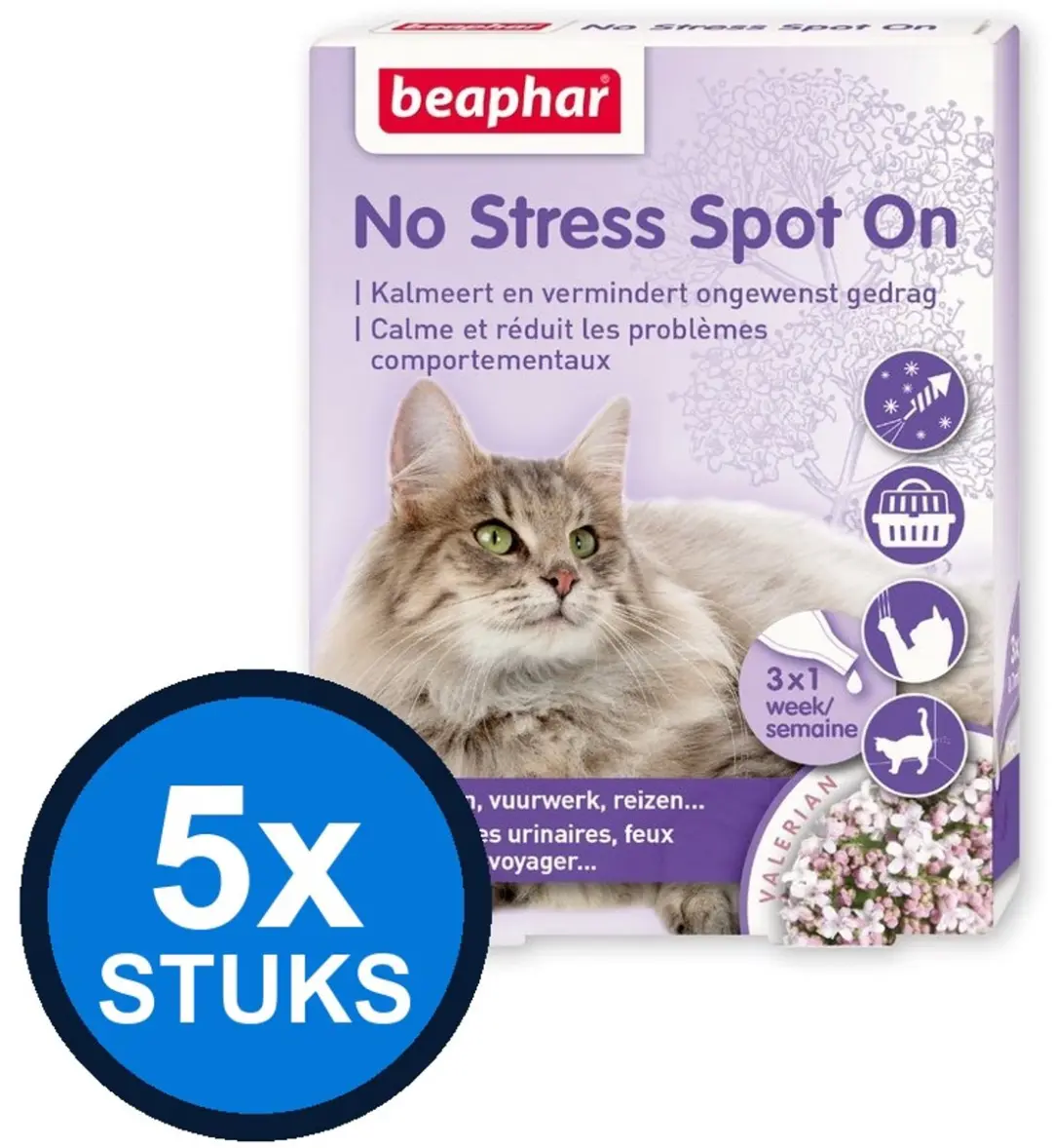 Beaphar No Stress Spot-on Kat 3ml