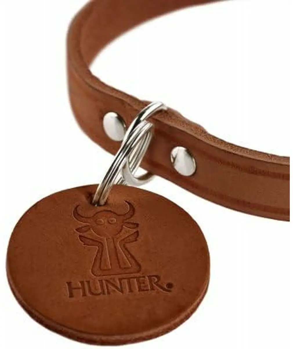 Hunter Aalborg Halsband - S - 32-38cm - Bruin