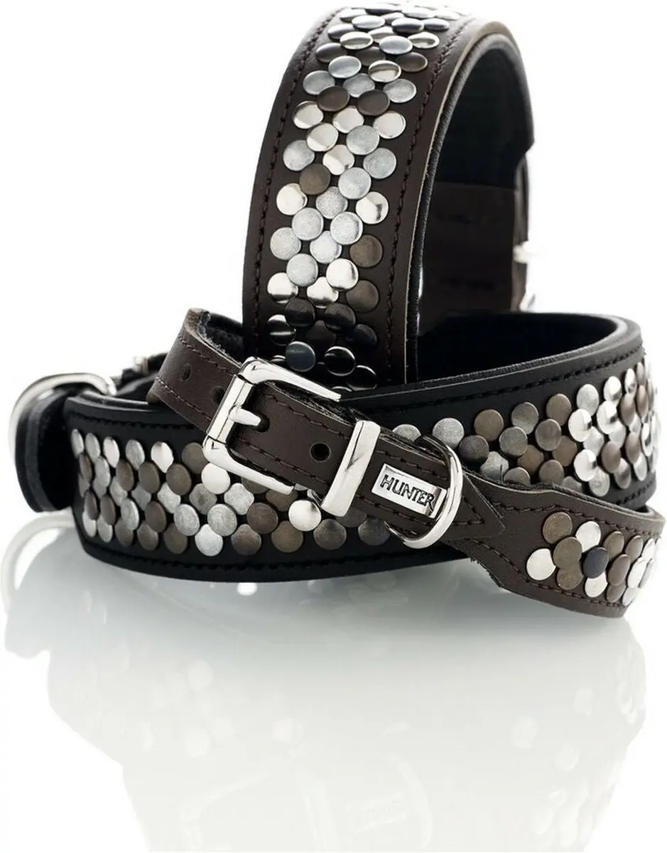 Hunter Arizona Halsband - Zwart - 24-28,5 cm