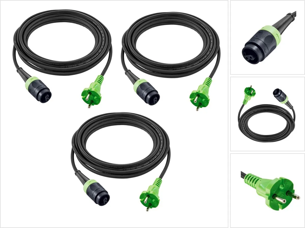 Festool Plug It H05 RN-F4 Kabel 4m - 3 Stuks