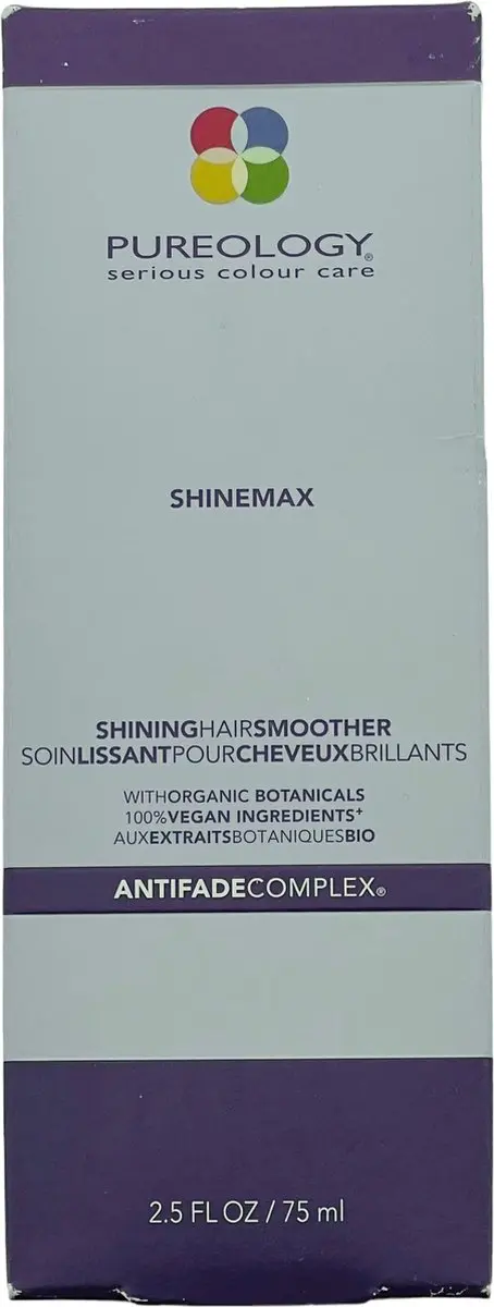 Pureology Shinemax ShiningHairSmoother Serum 75ml - Gekleurd haar