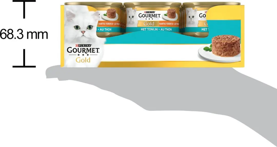 Gourmet Gold Hartig Torentje Tonijn Natvoer - 24x85g